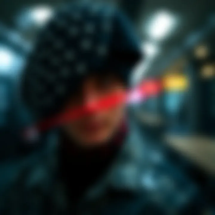 A visual representation of psychological tactics used by scammers