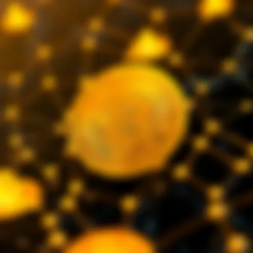 Visual representation of Bitcoin's network