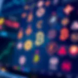 An overview of various ticker symbols used in cryptocurrency trading.