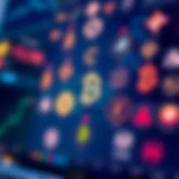 An overview of various ticker symbols used in cryptocurrency trading.