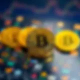 Visual representation of cryptocurrency ticker symbols