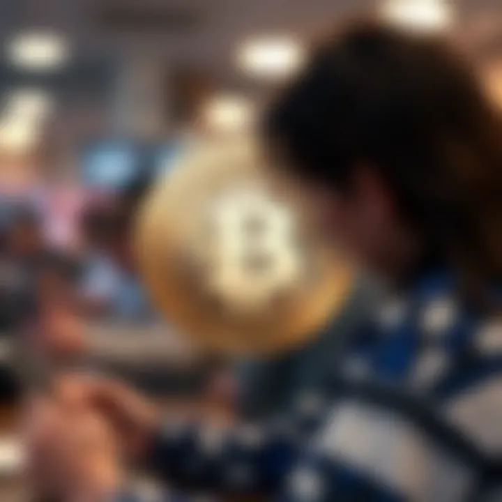 A digital representation of community engagement in crypto projects