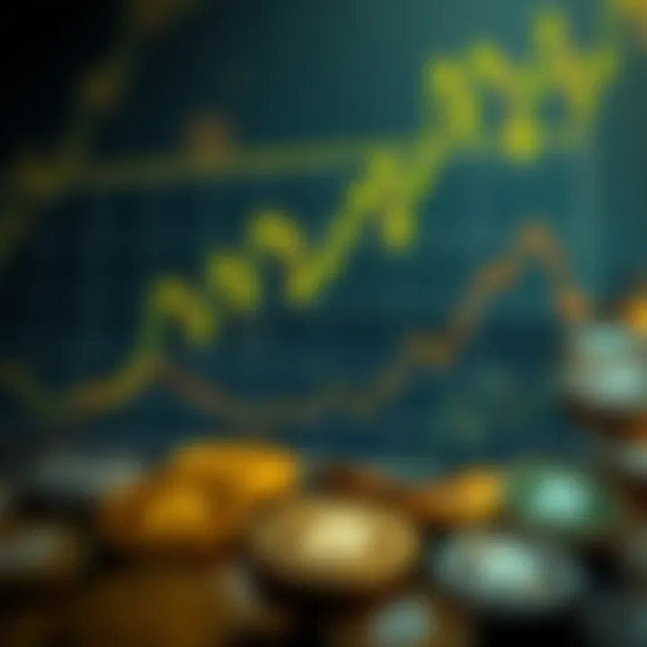 Graph illustrating volatility impacts on portfolio margin