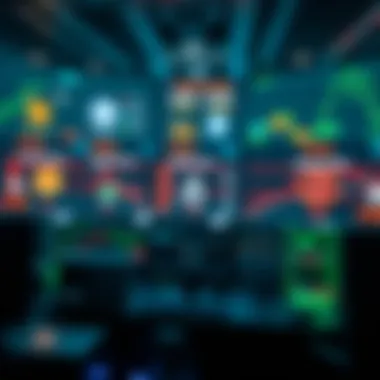 Overview of Cryptocurrency Exchanges A visual representation of various cryptocurrency exchange platforms.