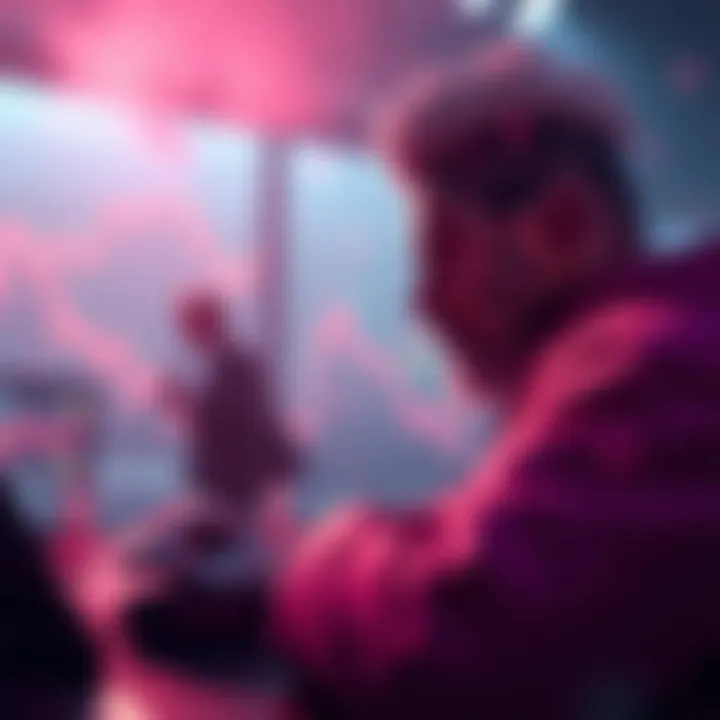 Conceptual artwork representing NFT investment strategies