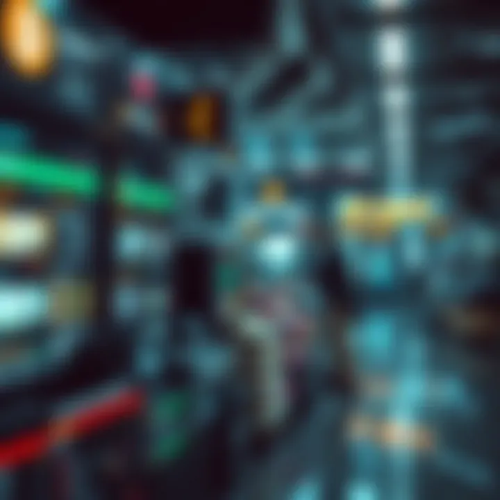 A user interface of a popular NFT marketplace