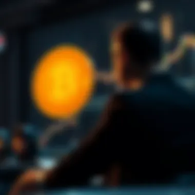 Infographic depicting expert opinions on crypto investments